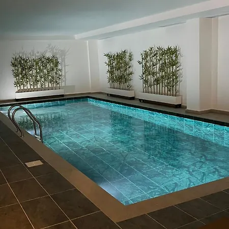 Apartmán Bright Flat With Pool & Private 750m To Sea Alanya