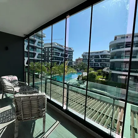 Bright Flat With Pool & Private 750m To Sea 阿拉尼亚